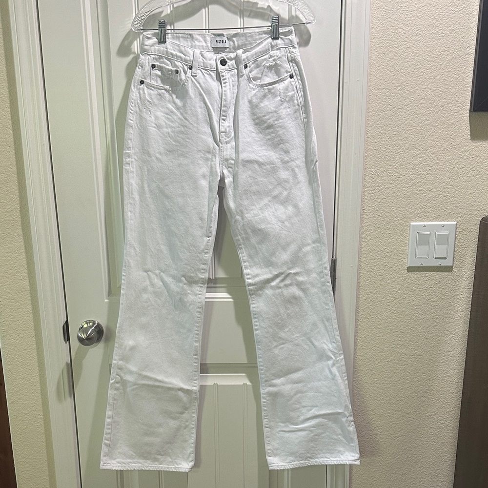 White Pistola Jeans, Size 26